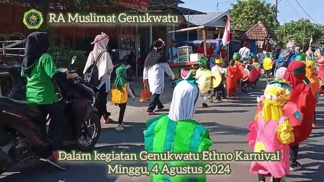 RA Muslimat Genukwatu dalam kegiatan Genukwatu Ethno Karnival смотреть онлайн