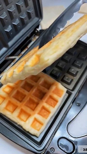 Вафли из слоёного теста! смотреть онлайн