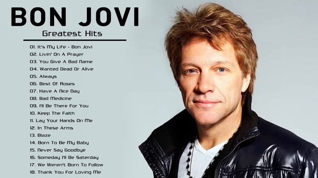 BonJovi - Top Collection 2022 Greatest Hits  Full Album Music Playlist Songs