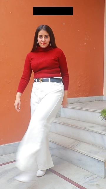 Amazon flared high Waisted jeans review | let's rate them out of 10 | Vanya singh #shorts смотреть онлайн