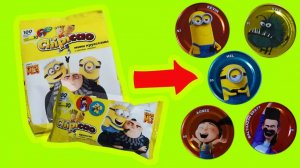 ЖЕЛЕЗНЫЕ ФИШКИ Гадкий Я 3 в круассанах ЧИПИКАО Chipicao I  Карточки миньоны _ Despicable Me 3 (1) (o
