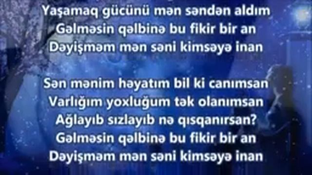Dəyişməm mən səni kimsəyə inan Şeir Şahin İsmayılov смотреть онлайн