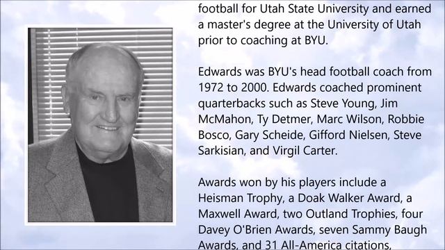 LaVell Edwards ● A Simple Tribute смотреть онлайн