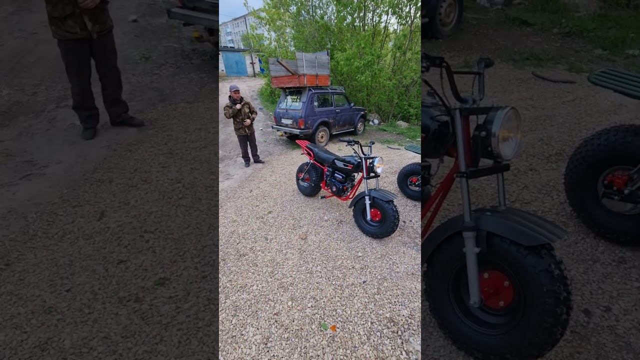 Бигфут2.0,тест перед отправкой самодельные мотовездеходы Jman,Цена 117т.р #мотовездеход #jman смотреть онлайн
