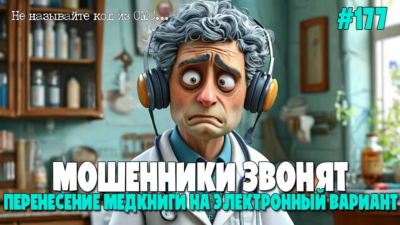 ВРАЧЕБНАЯ ПОДБОРКА РАЗГОВОРОВ С МОШЕННИКАМИ | ЗАМЕНА ПОЛИСА ОМС | НОМЕР ЭЛЕКТРОННОЙ ОЧЕРЕДИ В СМС смотреть онлайн