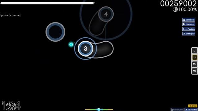 osu! Gravity Falls Theme Song- 16 Bit [Alphabet's Insane] (FC, SS) смотреть онлайн