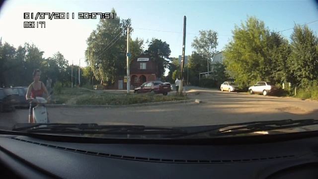 Видеорегистратор "Ода о скутеристах" смотреть онлайн