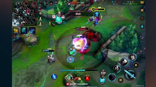 DIANA JUNGLE IS BACK! 2VS8 GAMEPLAY IN CHINA SERVER - WILD RIFT смотреть онлайн