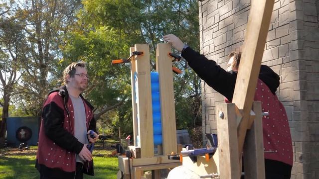 We just made a SWORD CUTTING MACHINE and it's VERY DANGEROUS! смотреть онлайн