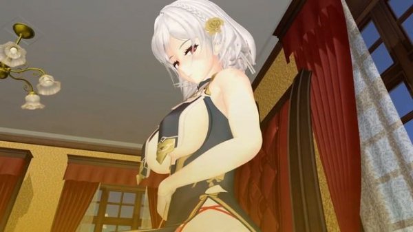 【MMD GIRL FART ANIMATION】シリアスのおなら