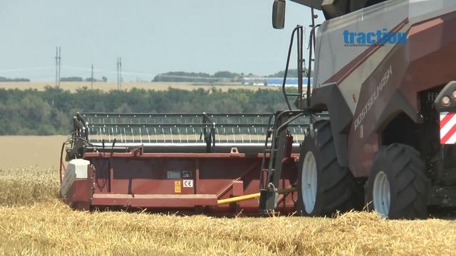 Rostselmash RSM 161 In Der Traction-Arbeitsprobe