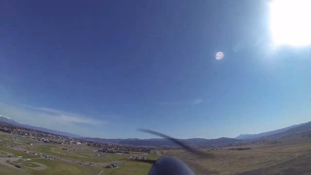 Flying rc calypso at Kalispell Soccer field, baseball field, and football field. смотреть онлайн