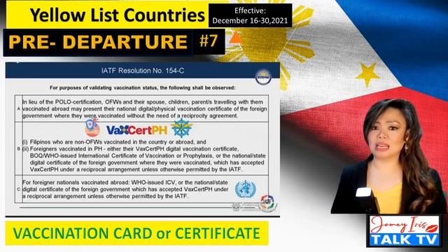 New YELLOW LIST COUNTRIES Arrival Protocol (Philippines) | Complete 5-Travel Steps | Dec.16 to 31 смотреть онлайн