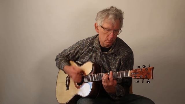 Brazilian Rosewood with Spruce Top OM Acoustic Guitar смотреть онлайн