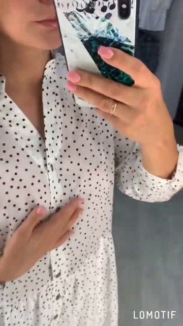 Пляжное платье- рубашка от магазина EDOLYNSA Official Store. смотреть онлайн