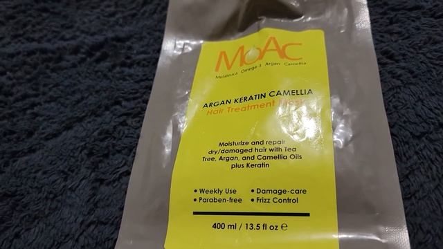 MOAC Argan Keratin Camellia Hair Treatmrnt Mask Review смотреть онлайн