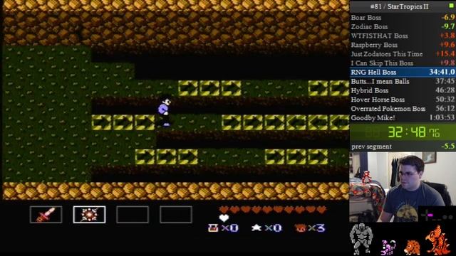 Zoda's Revenge: StarTropics II any% in 1:02:00 смотреть онлайн