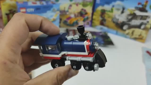ЛЕГО в Пятерочке поезд! LEGO CREATOR 30575! смотреть онлайн
