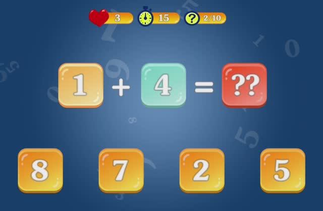Учим сложение чисел. Решаем примеры. Учиться весело! Обучающие игры - мультики для детей. смотреть онлайн