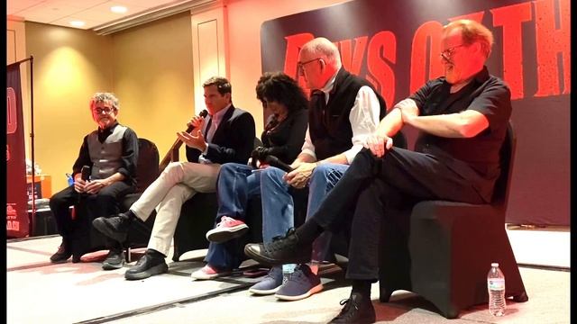 Children of the Corn panel:John Franklin, John Philbin, Fritz Kiersch, Courtney Gains (DOTD Chicago смотреть онлайн