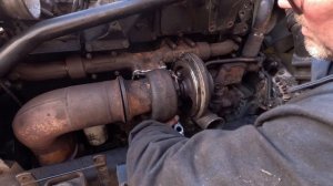 Fitting Holset Turbo to Cummins ISME 420 | Foden Alpha