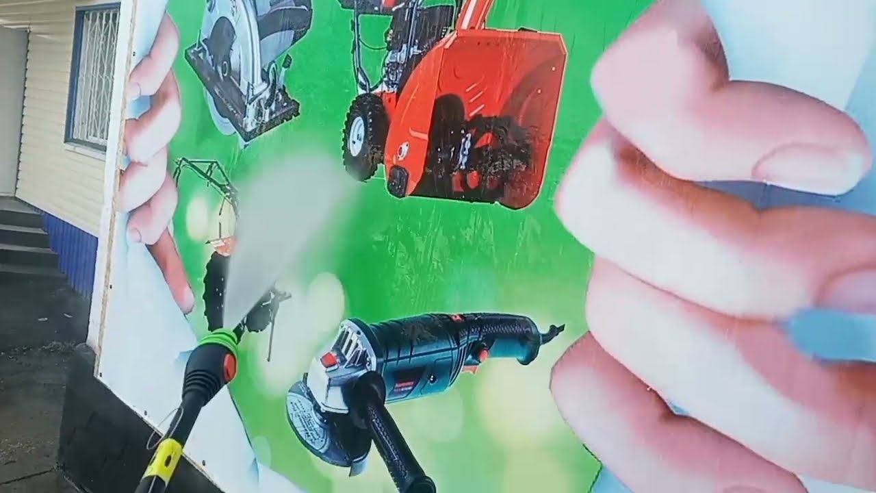 Автомобильная мойка TASKUM ТЕСТ НА МОЩНОСТЬ смотреть онлайн