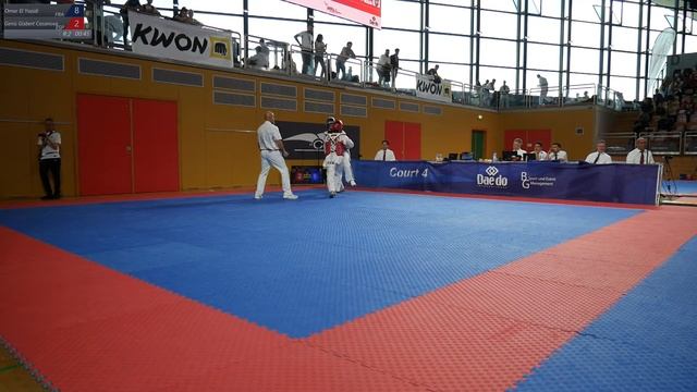 Luxembourg Open 2019 Saturday Taekwondo Match 418 Omar El Yazidi [1] (FRA) vs. Genis Gisbert Casano смотреть онлайн