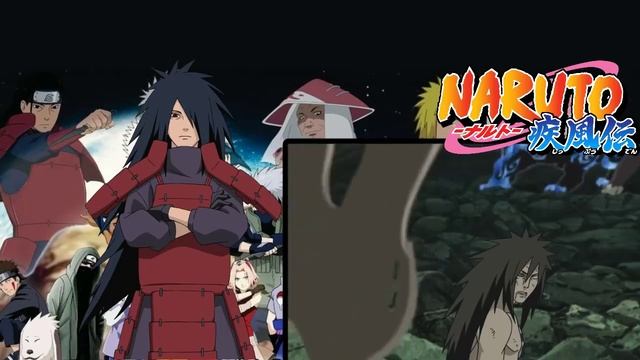 Мадара демонстрирует истинную силу ринегана Мадара против всех хвостатых