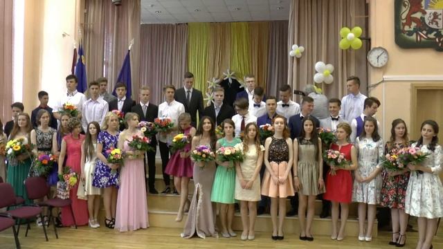 KVS. Vipusk 2017 - 9 Kl. Выход выпускников, песня.