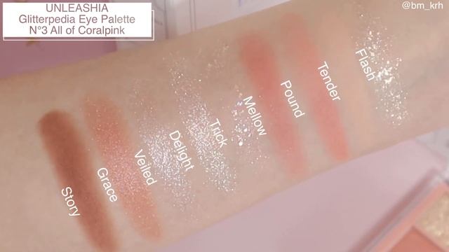 グリッター種類別アイメイク方法【UNLEASHIA（언리시아／アンリシア）】Glitterpedia Eye Palette 韓国コスメ新作アイパレット3LOOK（裸眼メイク） смотреть онлайн