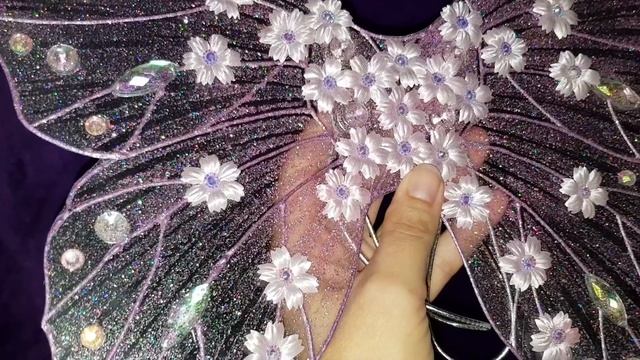 STUNNiNG!!!!! lilac butterfly on a fairy costume !!! super gift for a girl !!! смотреть онлайн