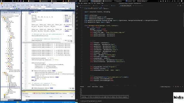 Programming a SCARA robot in Twincat 3 and simulating it with CoppeliaSim and Python - Part 11 смотреть онлайн