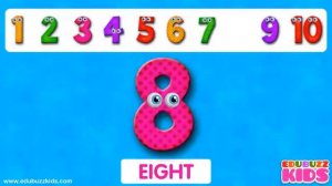 Numbers 1 to 10. 10 Little Numbers Song