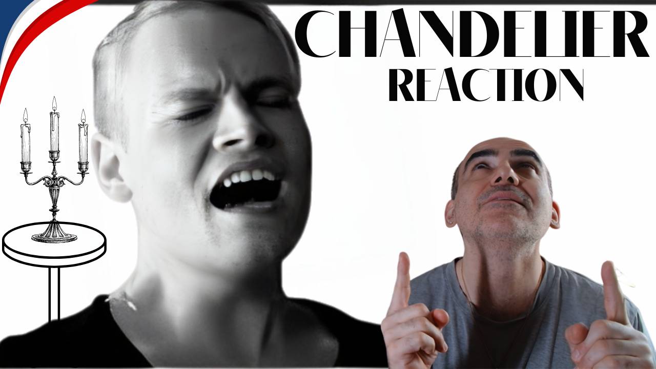 SHAMAN cover "Chandelier" Sia Chandelier 2018║ Réaction Française ! смотреть онлайн