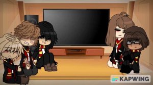 Past Marauders + Lily react to Harry Potter // short // 2/2