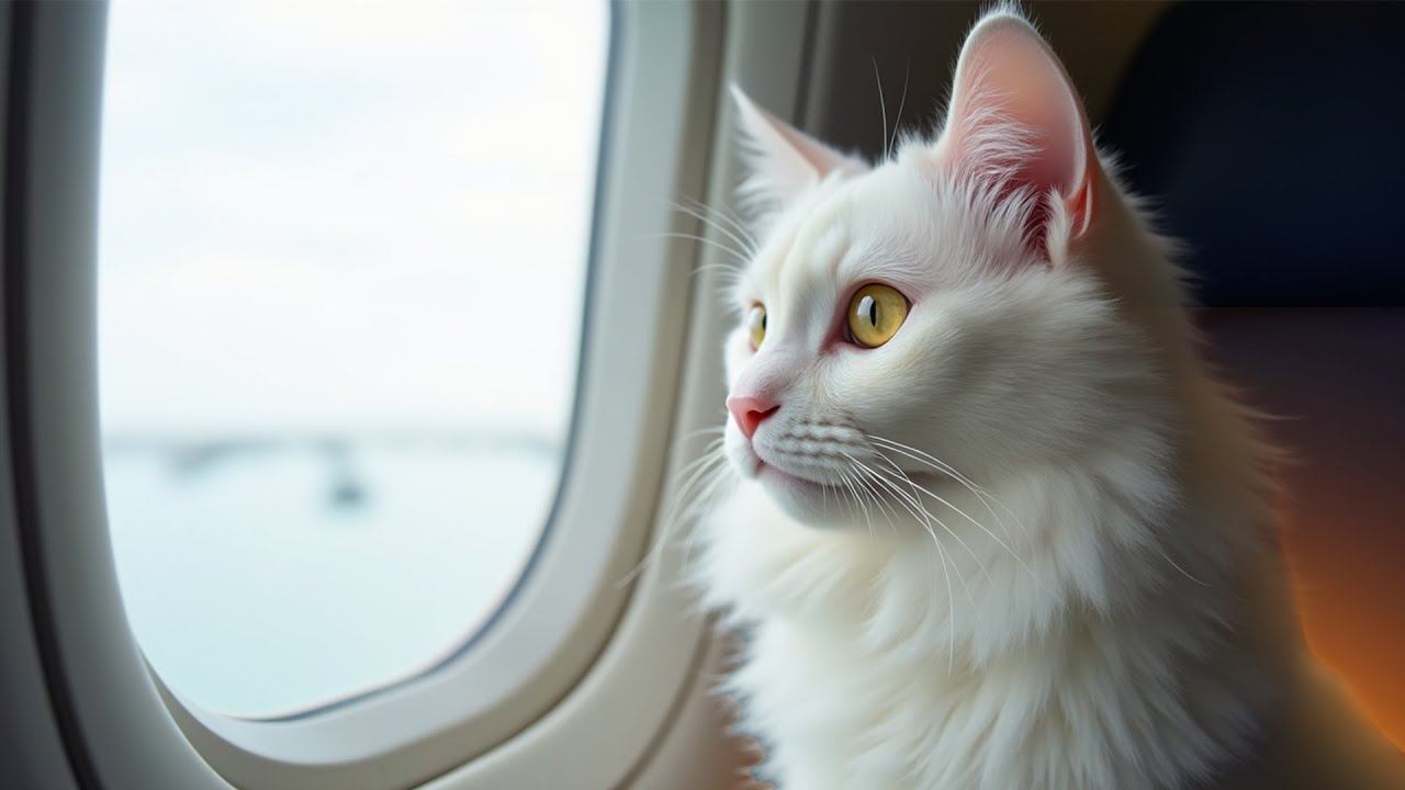 3000 километров в клетке! Перелёт с котом на самолёте из Казахстана в Россию