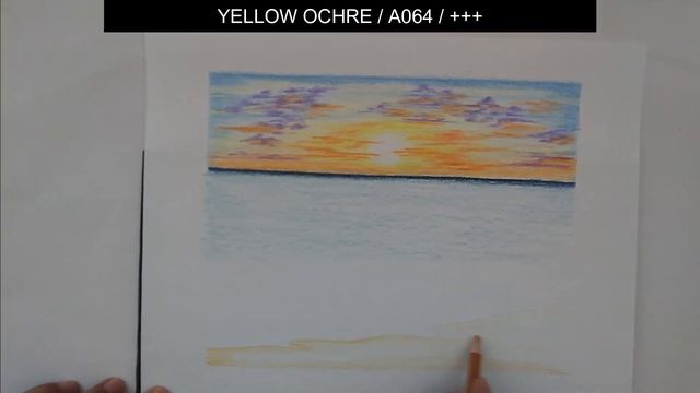 #sunrise#seascape#drawing How to draw simple Sunrise Ocean Seascape with colored pencils смотреть онлайн