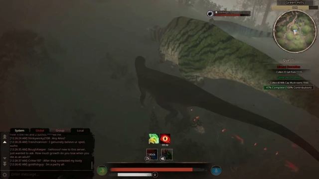 Hunting As Allosaurus in Path of Titans 3 смотреть онлайн