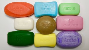Яркая подборка асмр резки сухого мыла. Cutting soap