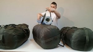 Обзор на Сумки - Баулы "МАМОНТ" 110, 135 и 160 литров в цвете олива от компании Цех Рюкзаков.