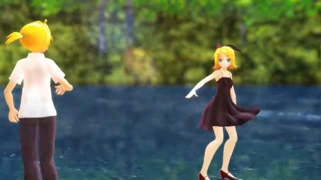 [MMD] Rin Len 〈The Wolf Who Fell In Love With Little Red〉 смотреть онлайн