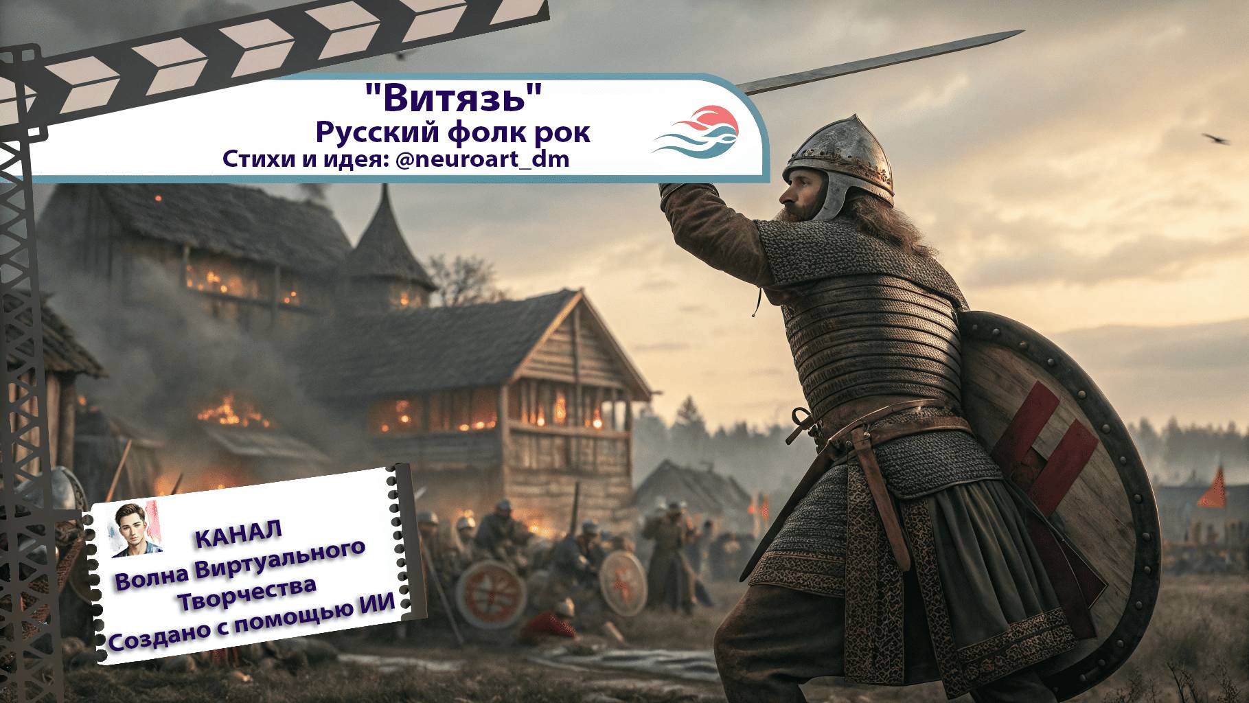 Витязь - Русский Фолк-рок | SUNO AI By @neuroart_dm