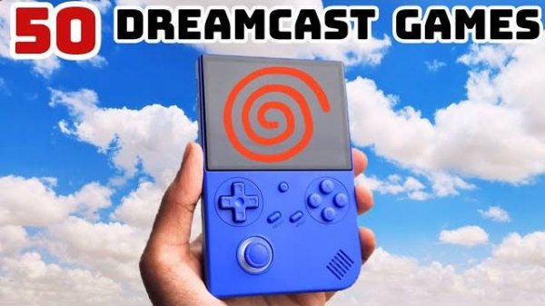 50 игр с Dreamcast на ANBERNIC RG40XX V