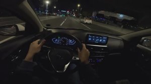 2023 Changan Alsvin / Чанган Алсвин 1.5 робот 97 л.с. | Ночной тест-драйв от первого лица