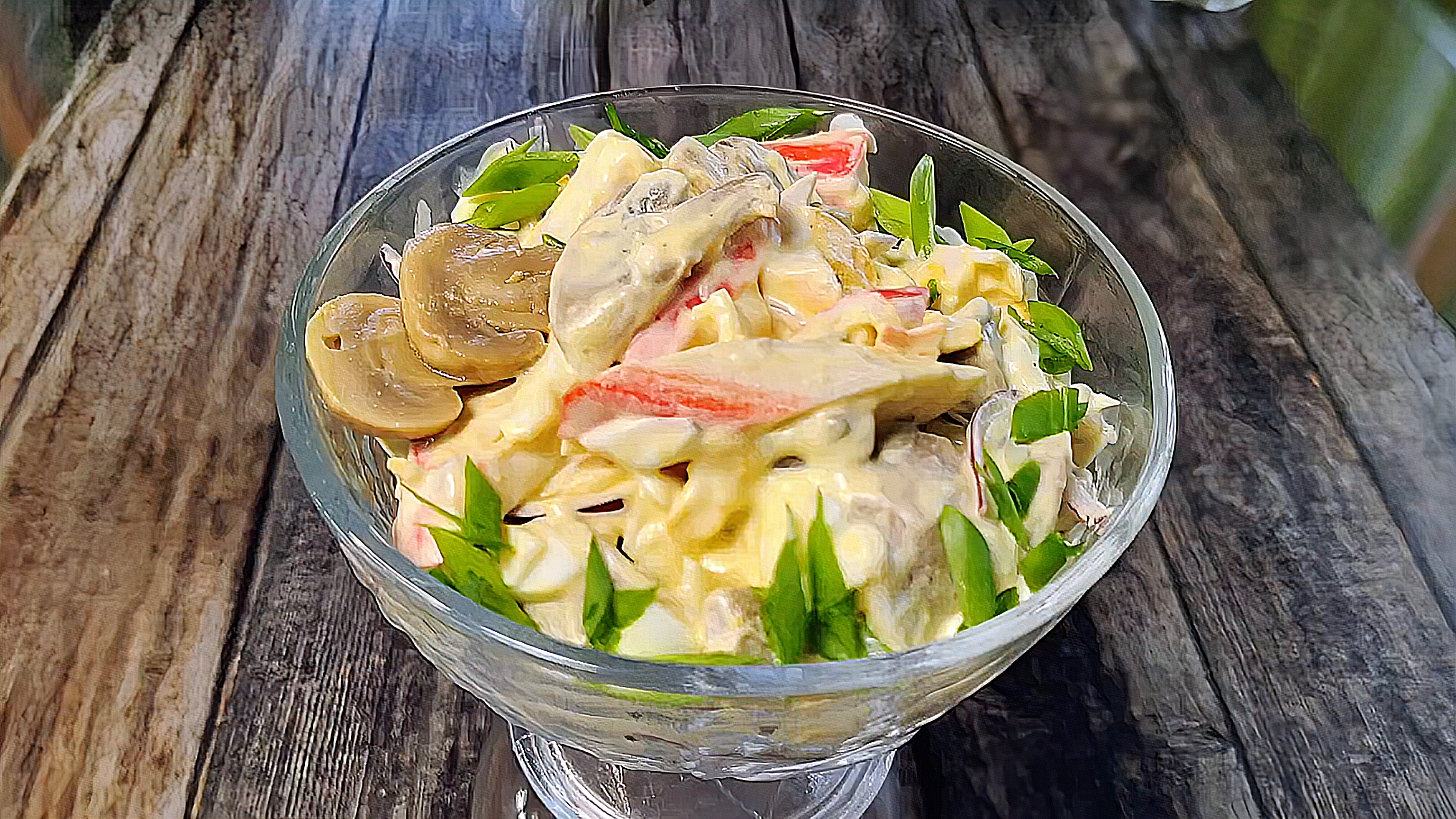 Настоящий Аншлаг из крабовых палочек. Вкусный салат за минуты. смотреть онлайн