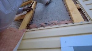 Разбираем утеплённый эковатой дом! Состояние эковаты через года.