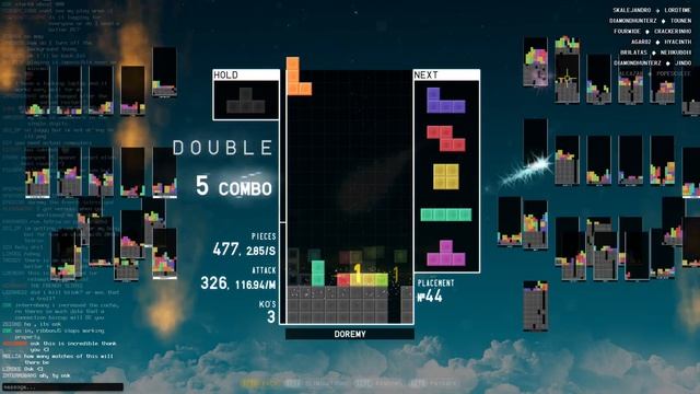 [TETR.IO] January 2021 Super Lobby, Highlight #2 (17-01-2021, 374 players) смотреть онлайн