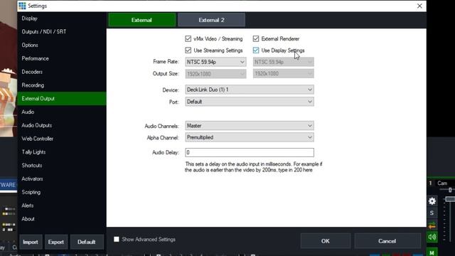Key and Fill Output from vMix to a Blackmagic смотреть онлайн