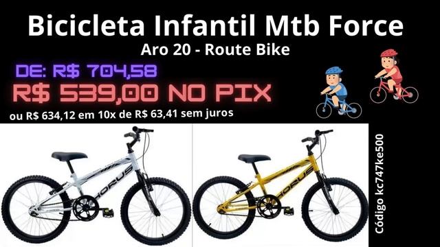 Vem Confira as ofertas de Bikes / Bicicletas #tainadarienso смотреть онлайн