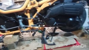 Honda PS 250 подготовка.Редкий мото